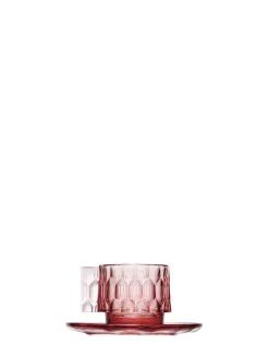 Sale Kartell Jellies family (4 tasse à café) ROSE