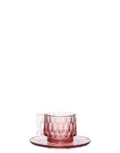 Sale Kartell Jellies family (4 tasse à café) ROSE