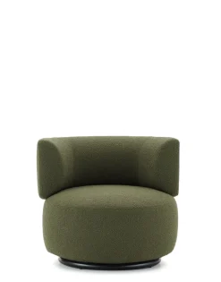 New Kartell K-waiting armchair bouclè VERT