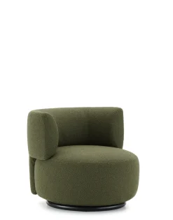 New Kartell K-waiting armchair bouclè VERT