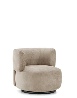 Kartell K-waiting armchair chenille BEIGE