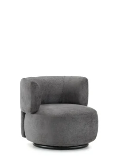 Outlet Kartell K-waiting armchair chenille GRIS
