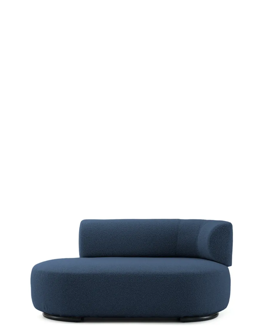 Hot Kartell K-waiting dormeuse bouclè BLEU