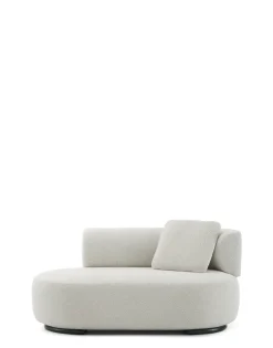 Clearance Kartell K-waiting dormeuse bouclè ECRÙ