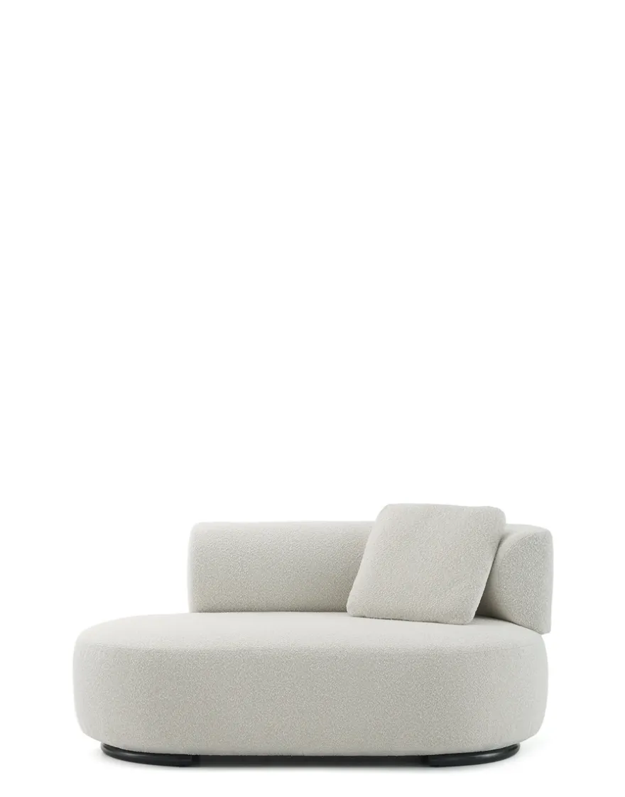 Clearance Kartell K-waiting dormeuse bouclè ECRÙ