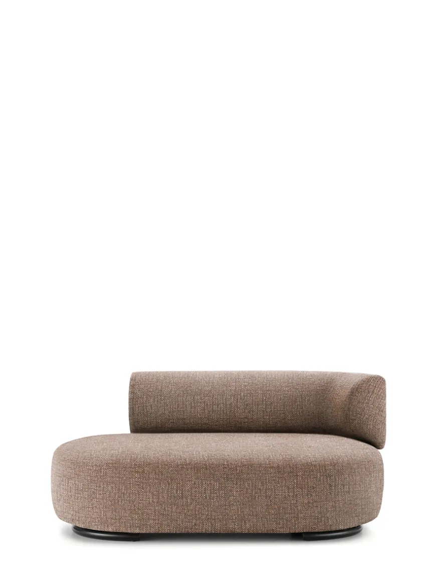 New Kartell K-waiting dormeuse texture BROWN