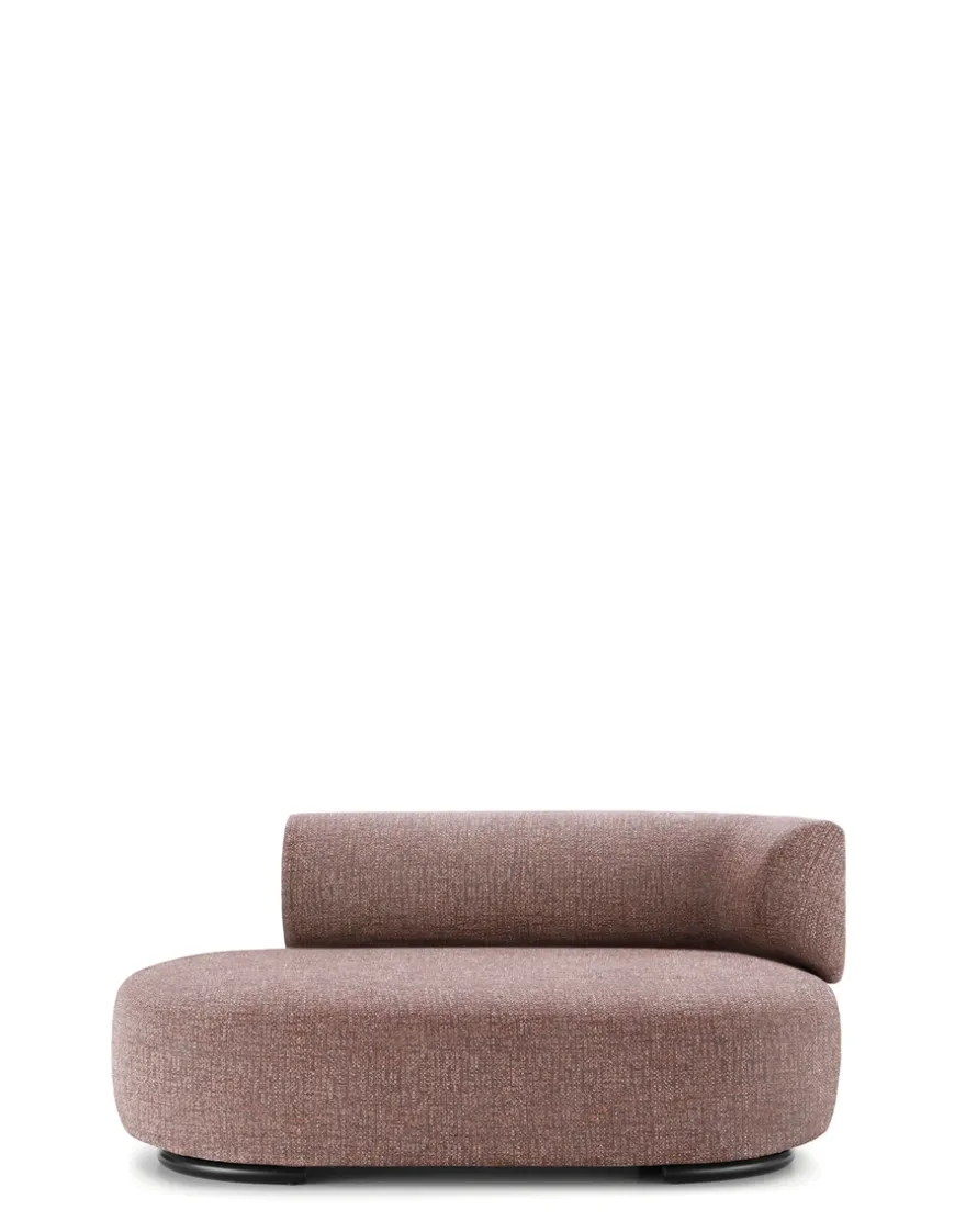 Outlet Kartell K-waiting dormeuse texture BORDEAUX