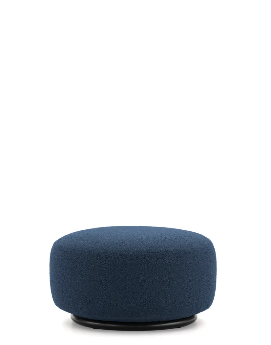 Sale Kartell K-waiting pouf bouclè BLEU