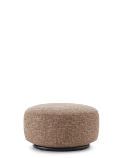 Outlet Kartell K-waiting pouf texture BROWN