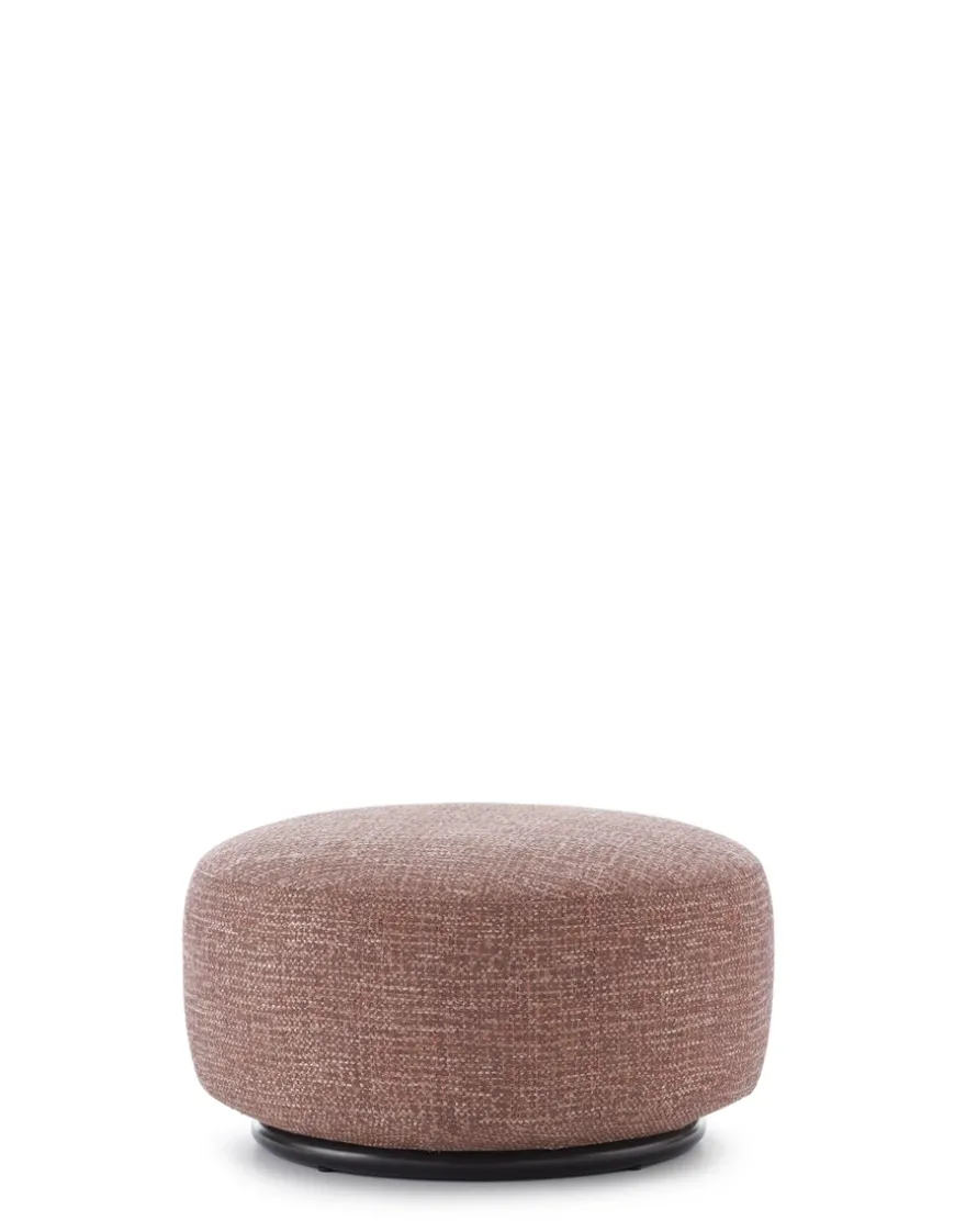 New Kartell K-waiting pouf texture BORDEAUX