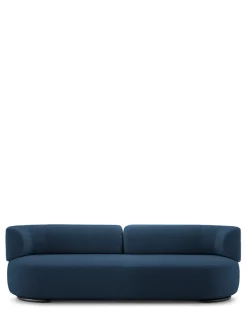 Outlet Kartell K-waiting sofa bouclè BLEU