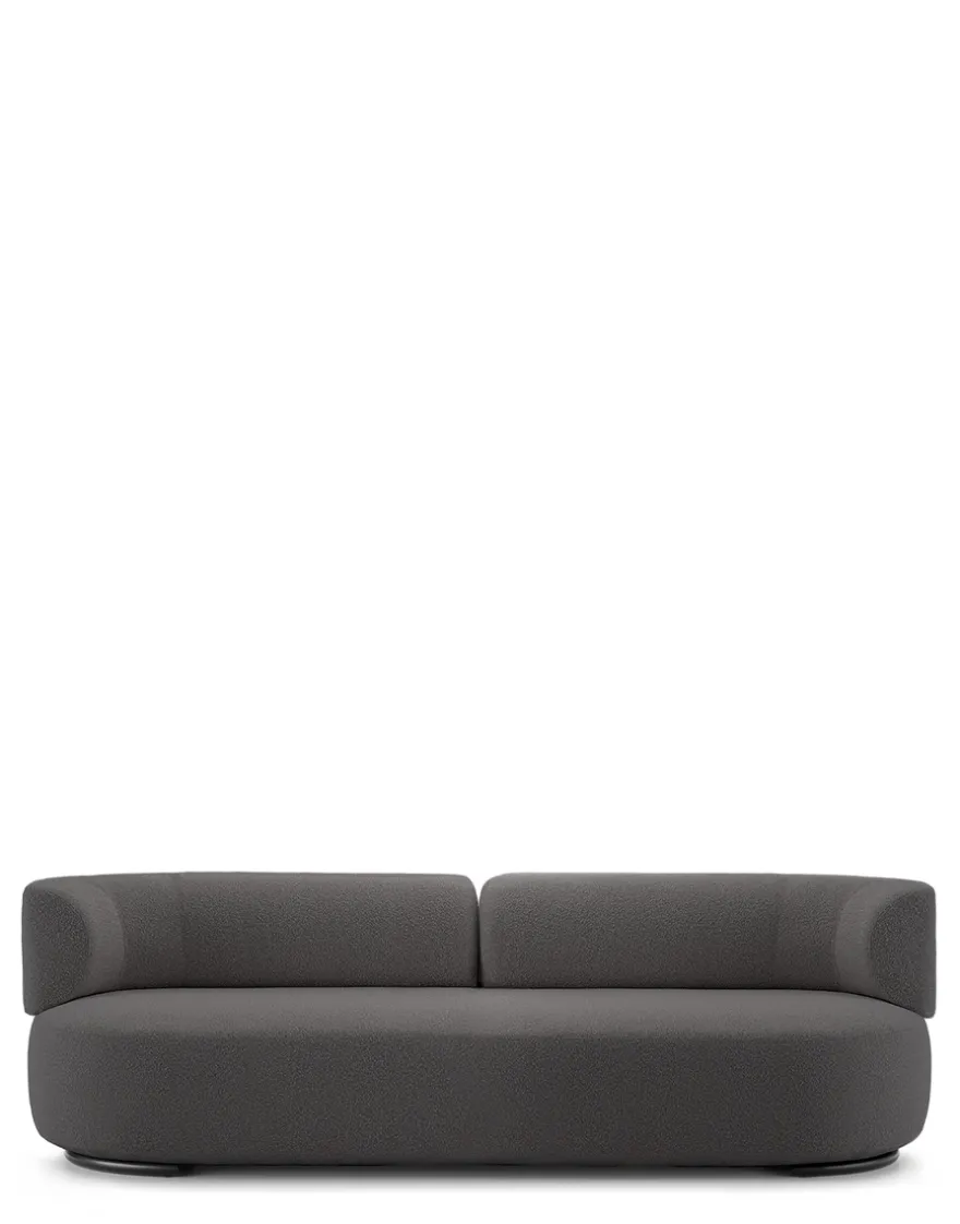 New Kartell K-waiting sofa bouclè GRIS