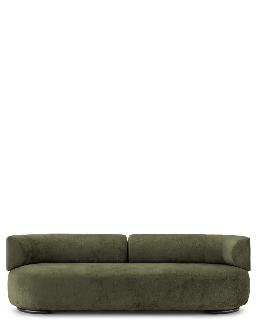 Discount Kartell K-waiting sofa chenille VERT