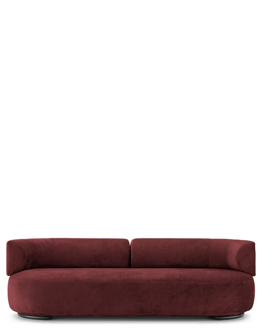 Best Kartell K-waiting sofa chenille BORDEAUX