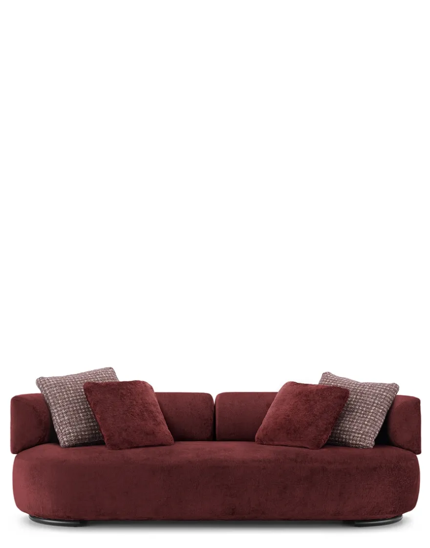 Best Kartell K-waiting sofa chenille BORDEAUX