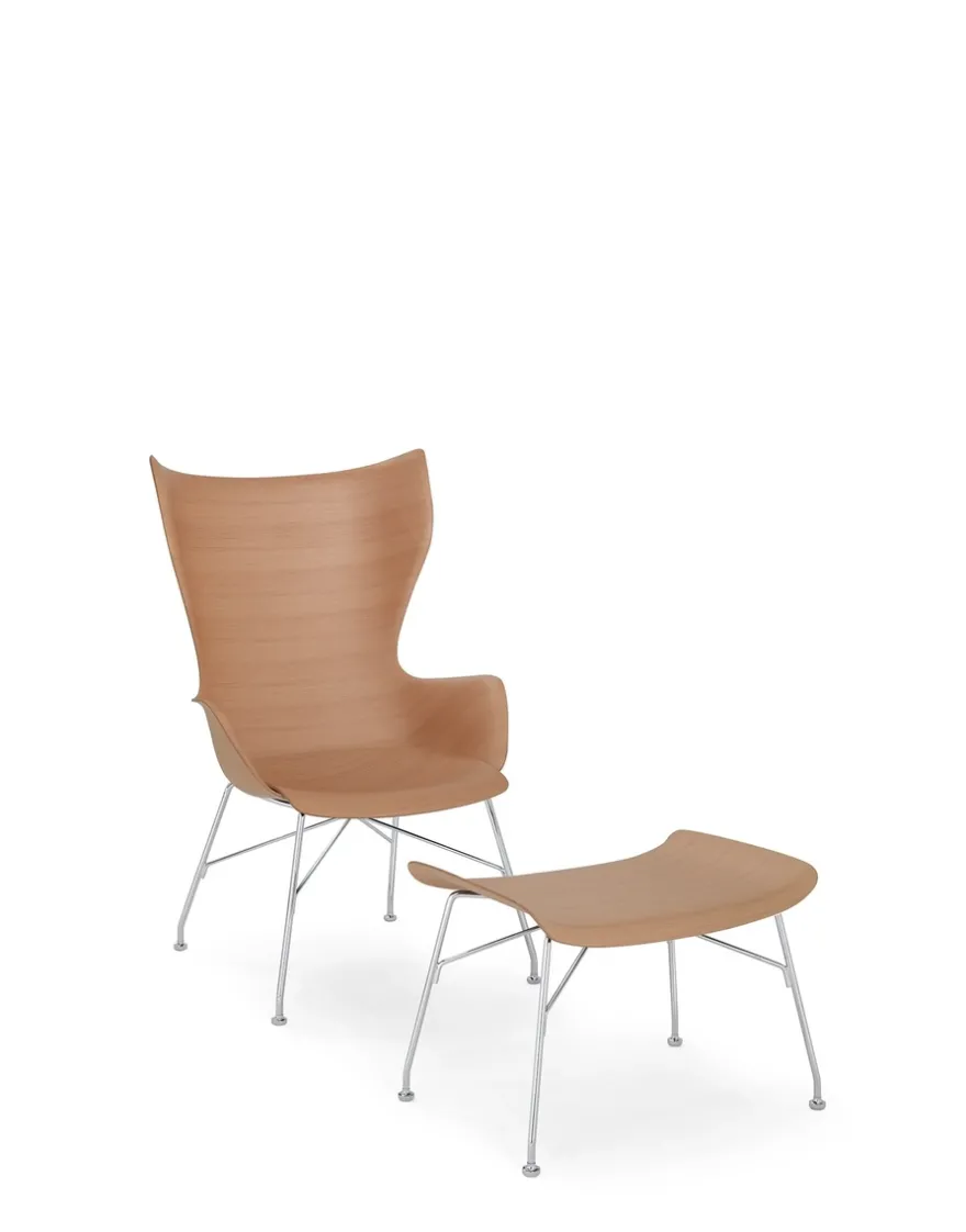 Discount Kartell K/wood basic veneer BOIS CLAIR - BASIC VENEER