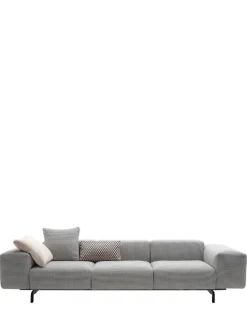 Best Kartell Largo trois places canapé pied de poule NOIR
