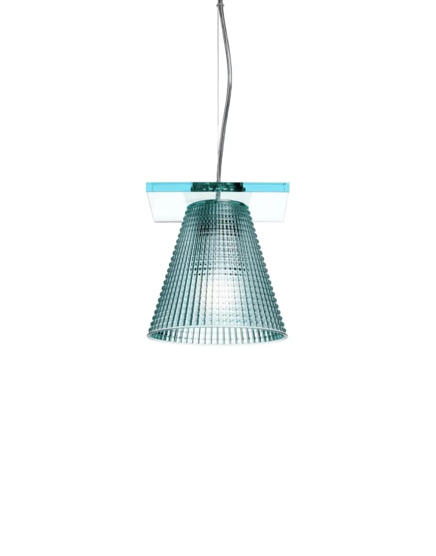 Discount Kartell Light-air transparent BLEU CLAIR
