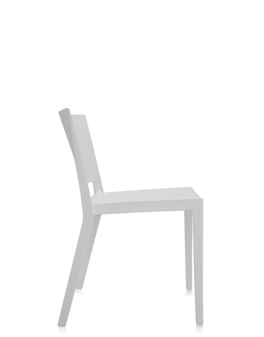 Outlet Kartell Lizz mat (2 chaises) BLANC
