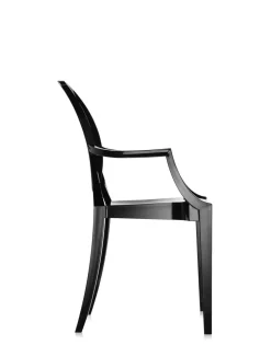 Best Kartell Louis ghost REVÊTEMENT NOIR