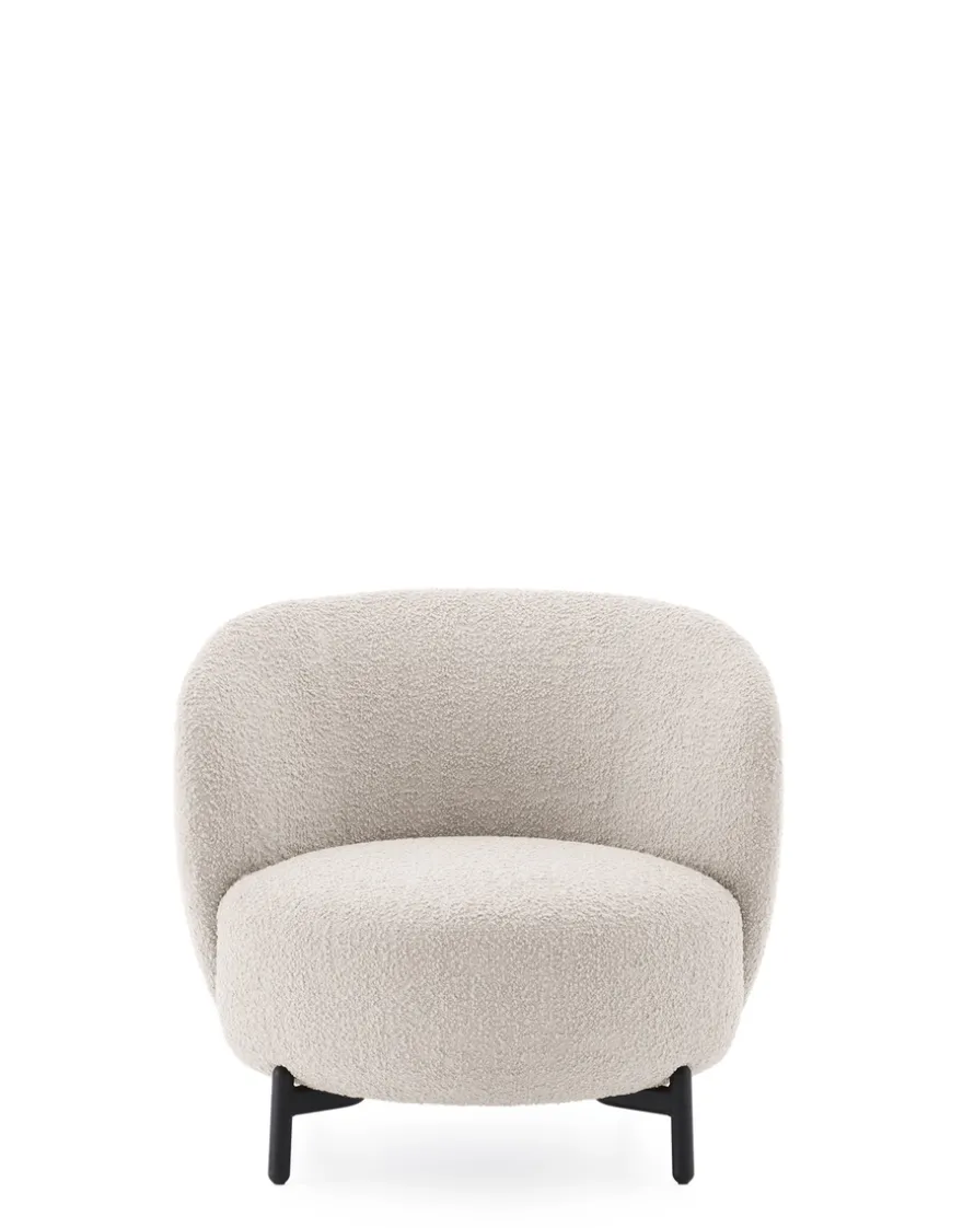 Best Kartell Lunam armchair curly BLANC
