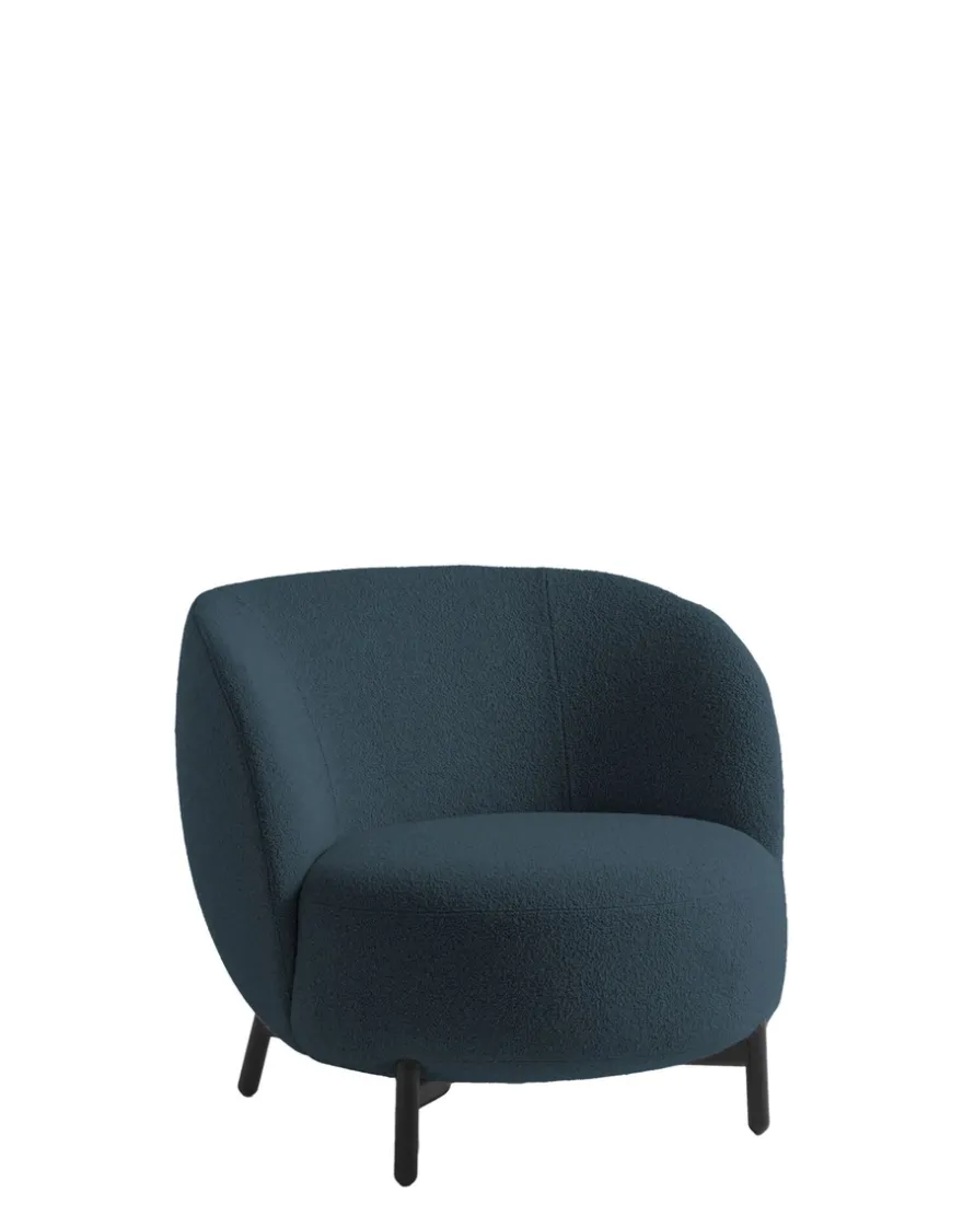 New Kartell Lunam armchair orsetto BLEU