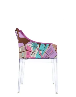 Clearance Kartell Madame pucci CRISTAL/ROMA