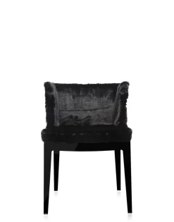 Online Kartell Mademoiselle kravitz FUR-LEATHER NOIR