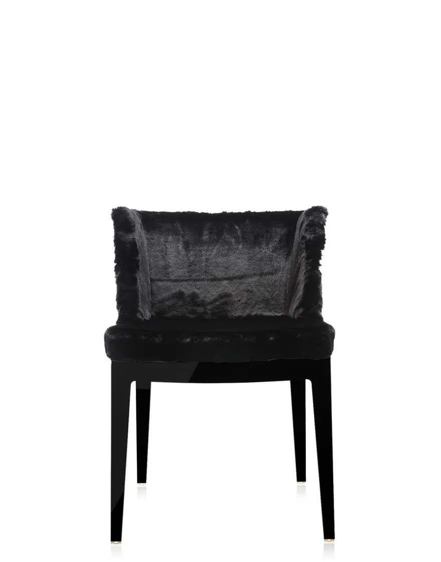 Online Kartell Mademoiselle kravitz FUR-LEATHER NOIR