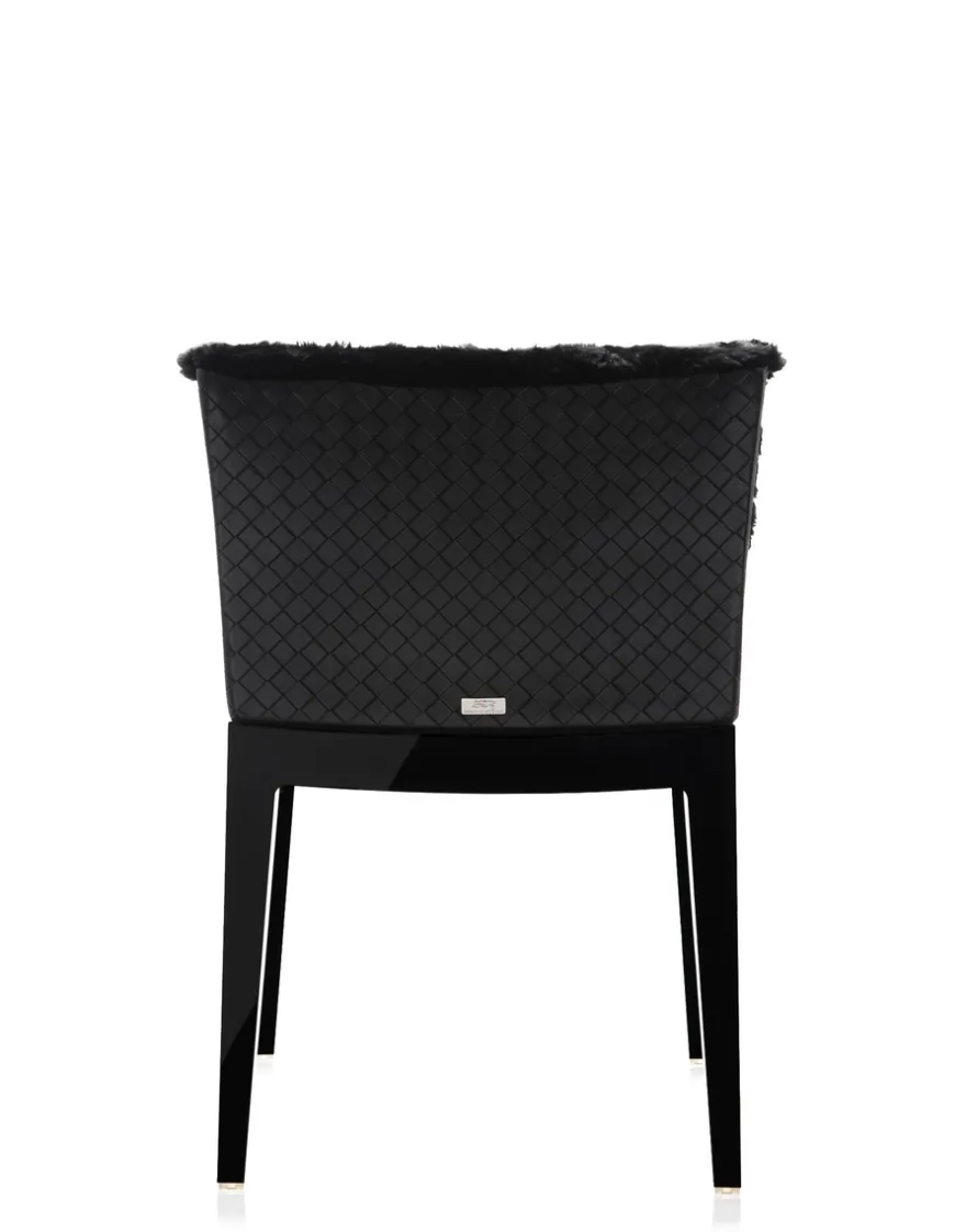 Online Kartell Mademoiselle kravitz FUR-LEATHER NOIR