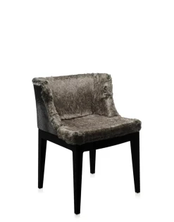 Clearance Kartell Mademoiselle kravitz FUR-PYTHON GRIS