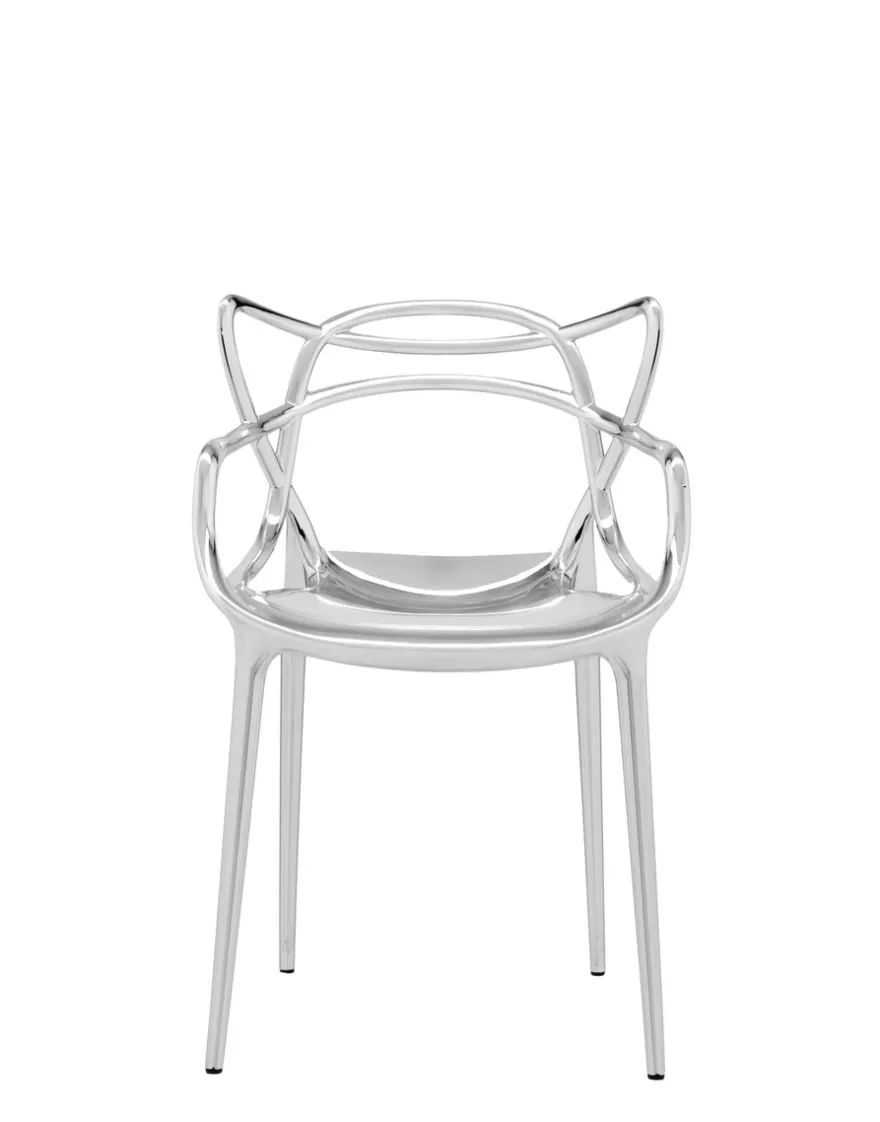 Discount Kartell Masters metal (2 chaises) CHROME