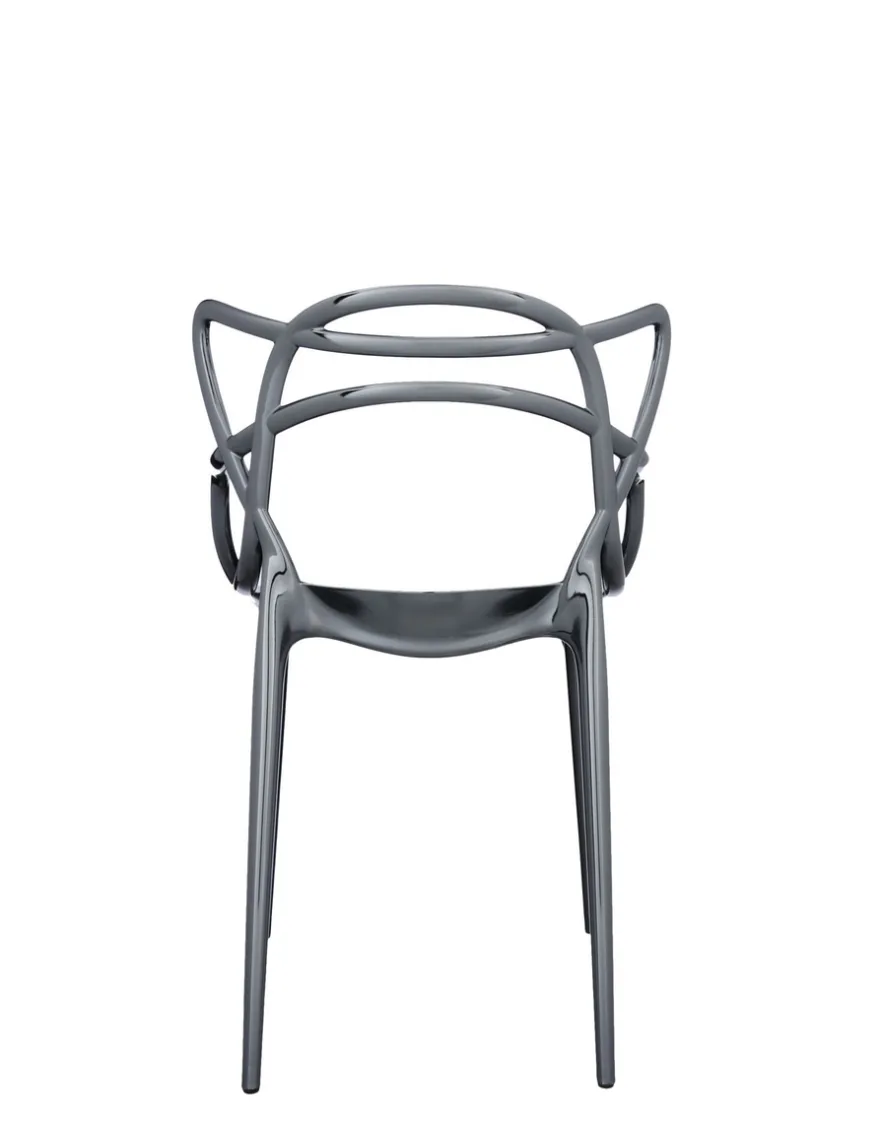New Kartell Masters metal (2 chaises) TITANE