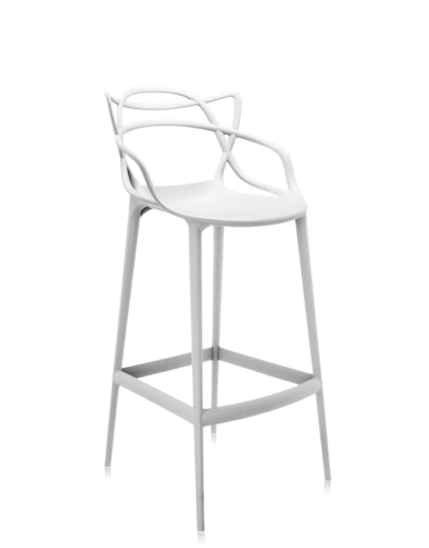 Hot Kartell Masters stool BLANC