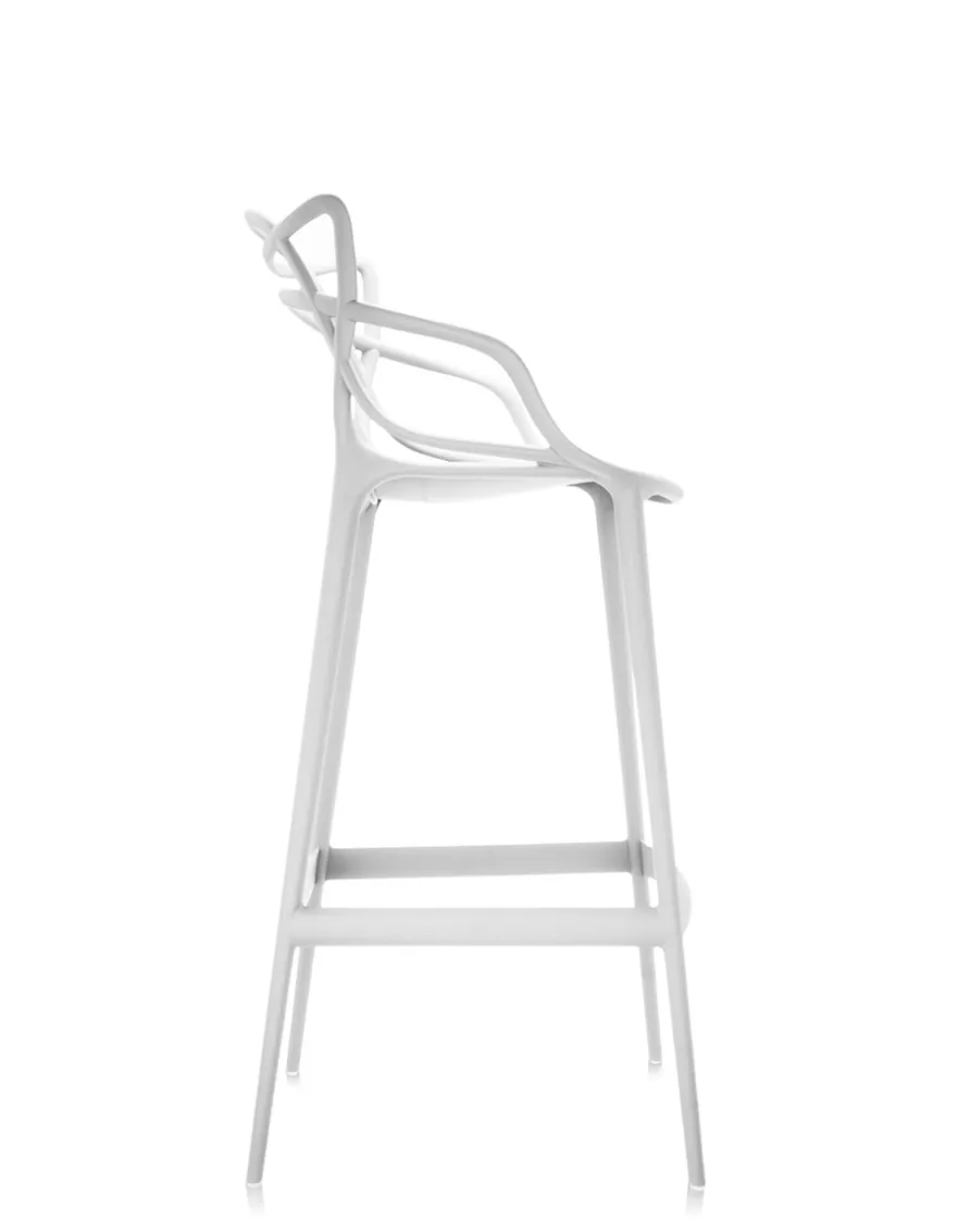 Hot Kartell Masters stool BLANC