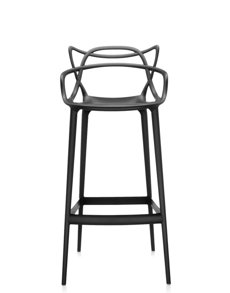 Clearance Kartell Masters stool NOIR
