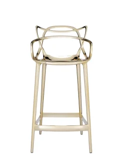 Kartell Masters stool metal DORÉ