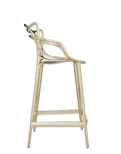 Kartell Masters stool metal DORÉ
