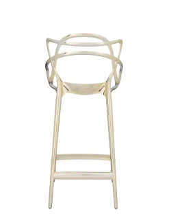 Kartell Masters stool metal DORÉ