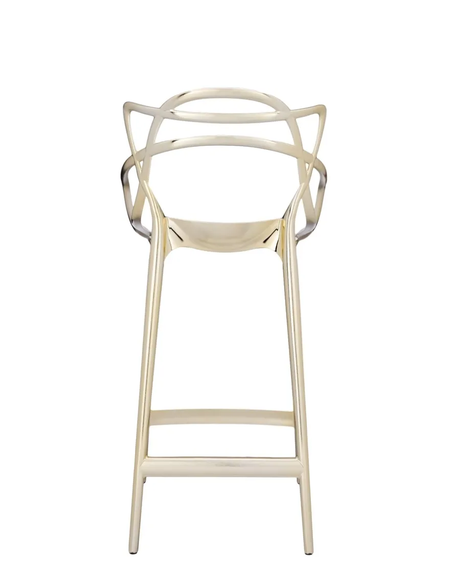 Kartell Masters stool metal DORÉ