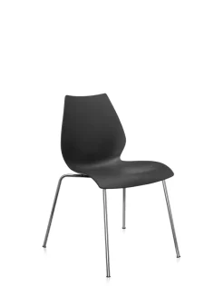 Discount Kartell Maui (2 chaises) GRIS ANTHRACITE