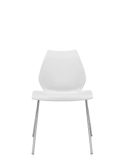 Discount Kartell Maui (2 chaises) BLANC ZINC