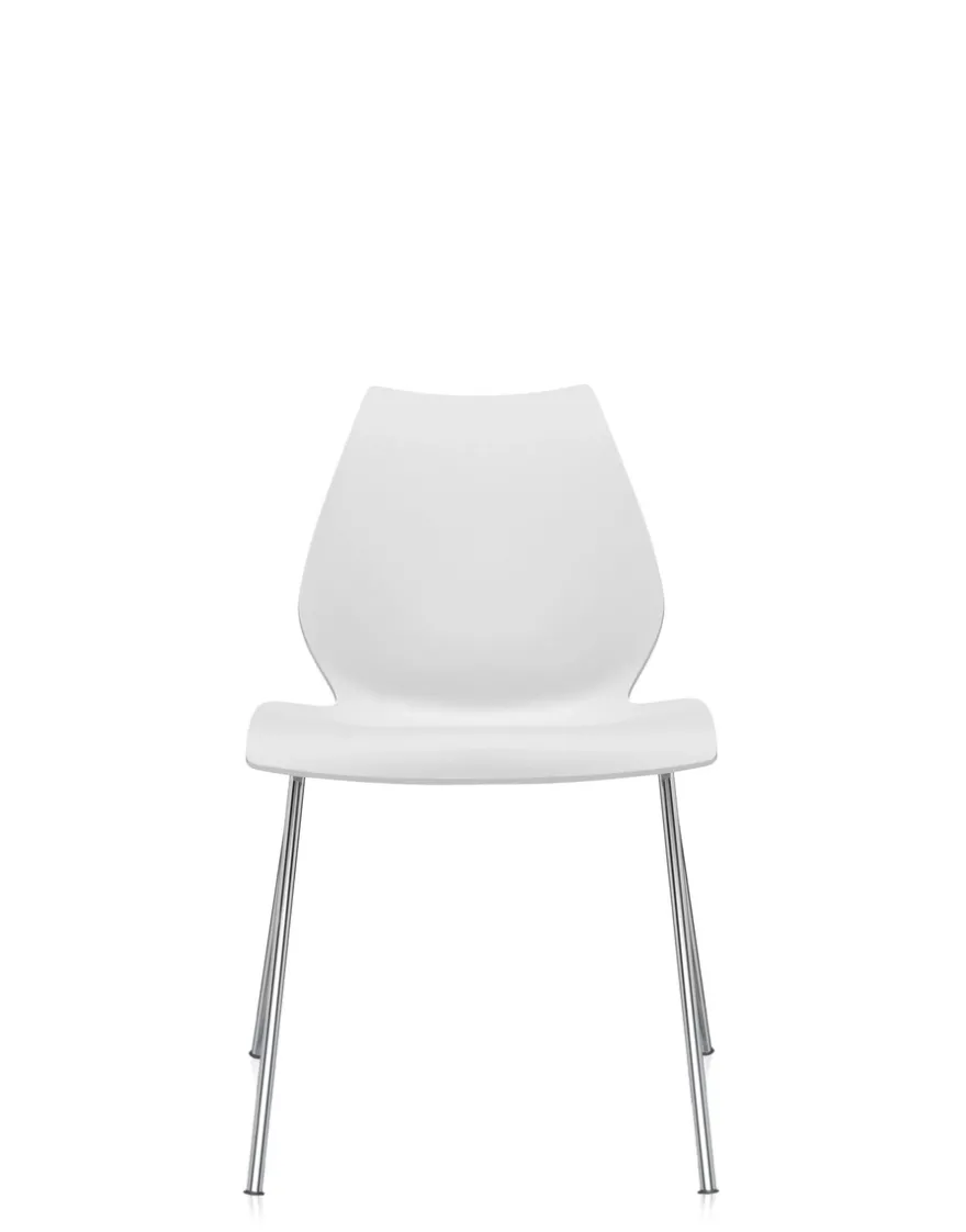 Discount Kartell Maui (2 chaises) BLANC ZINC