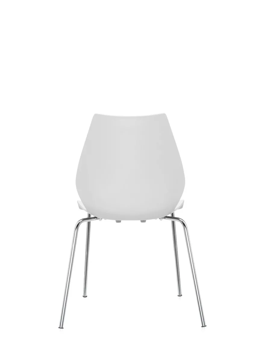 Discount Kartell Maui (2 chaises) BLANC ZINC