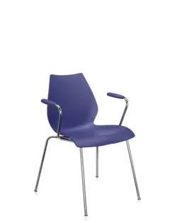 Sale Kartell Maui (2 petits fauteuils) BLEU MARINE