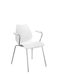 Discount Kartell Maui (2 petits fauteuils) BLANC ZINC