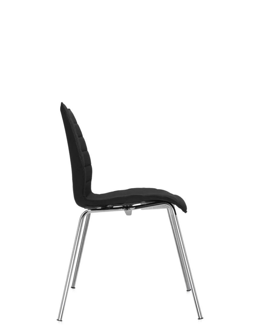 Clearance Kartell Maui soft trevira (2 chaises) TRÉVIRA NOIR