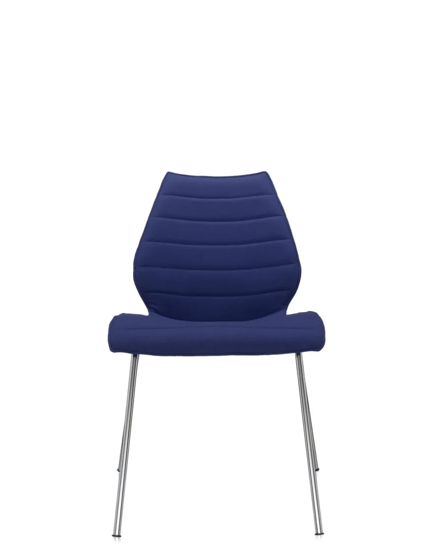 Sale Kartell Maui soft trevira (2 chaises) TREVIRA BLEU
