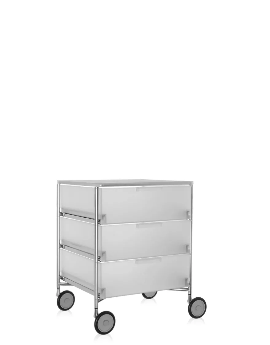Online Kartell Mobil 3 tiroirs avec roulettes GLACE