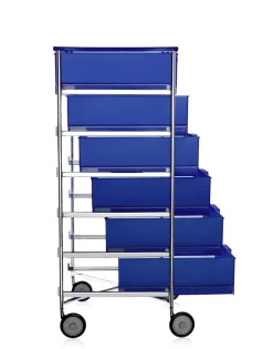 Online Kartell Mobil 6 tiroirs avec roulettes BLEU COBALT